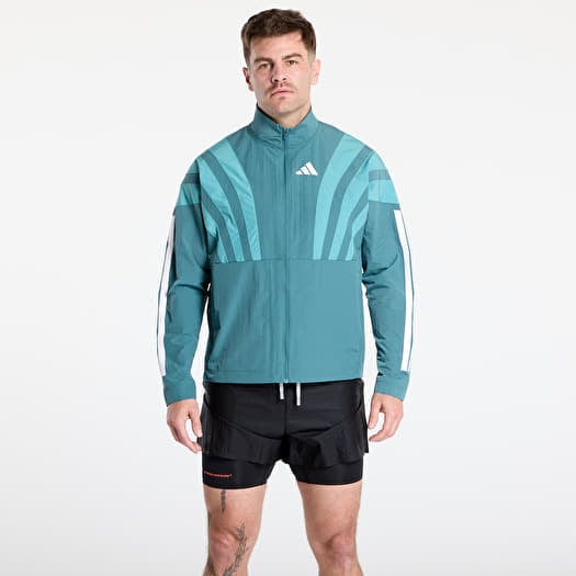 adidas Adizero Archive Running Jacket Preloved Teal/ Carbon