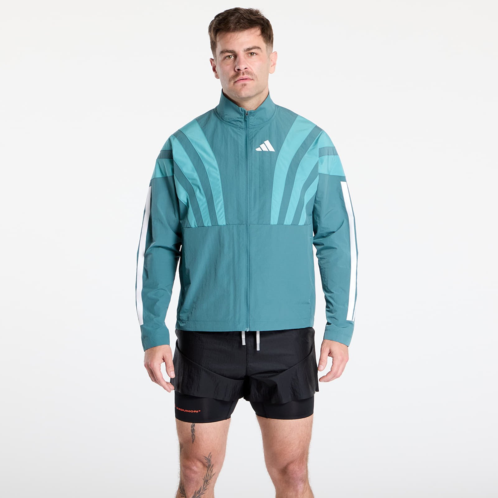 Chaquetas adidas Adizero Archive Running Jacket Preloved Teal/ Carbon