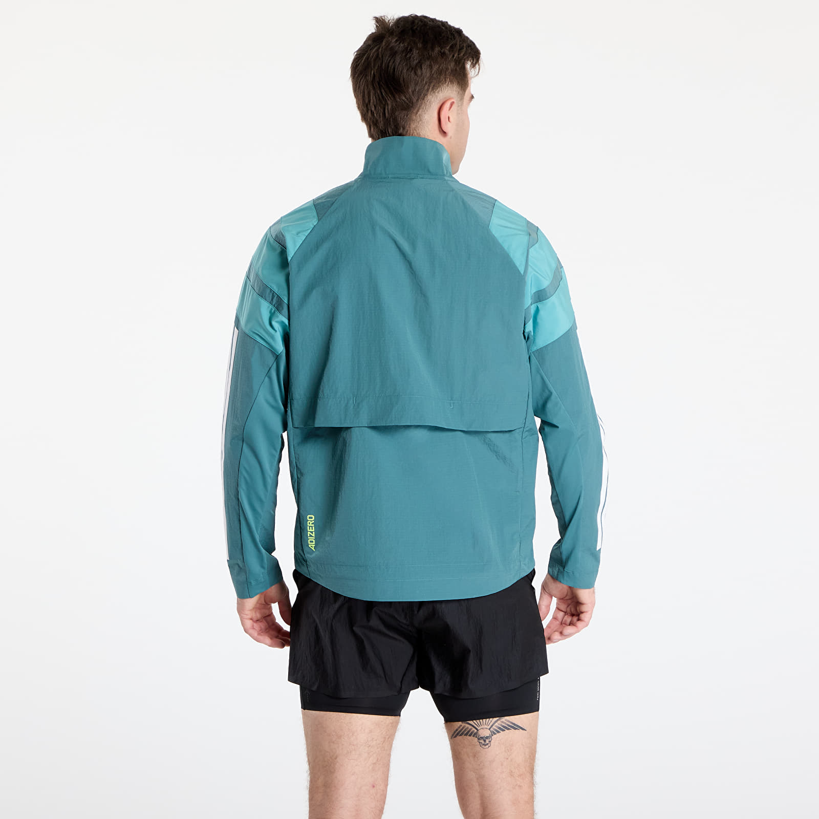 Chaquetas adidas Adizero Archive Running Jacket Preloved Teal/ Carbon