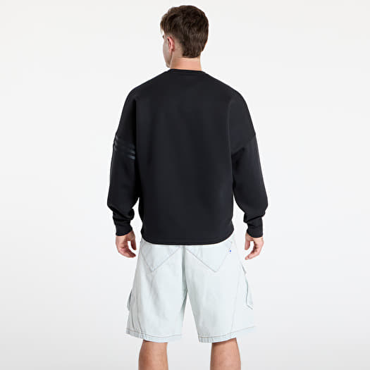 adidas Neuclassics Long Sleeve Oversized Crew Black | Footshop