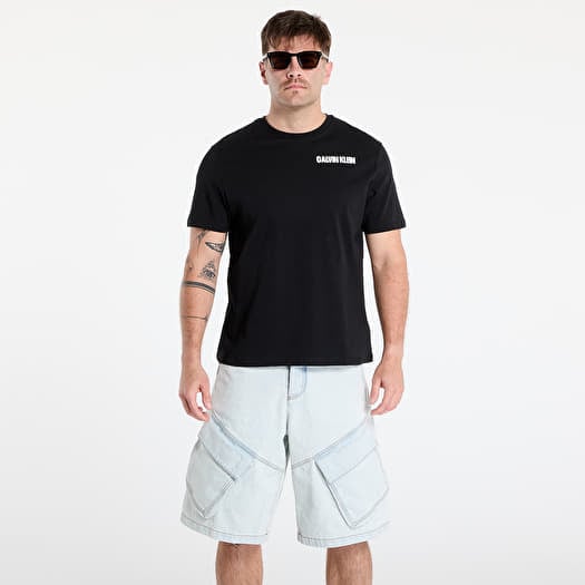 Calvin Klein Jeans Ss 20S Calvin Line 3 Tee Black