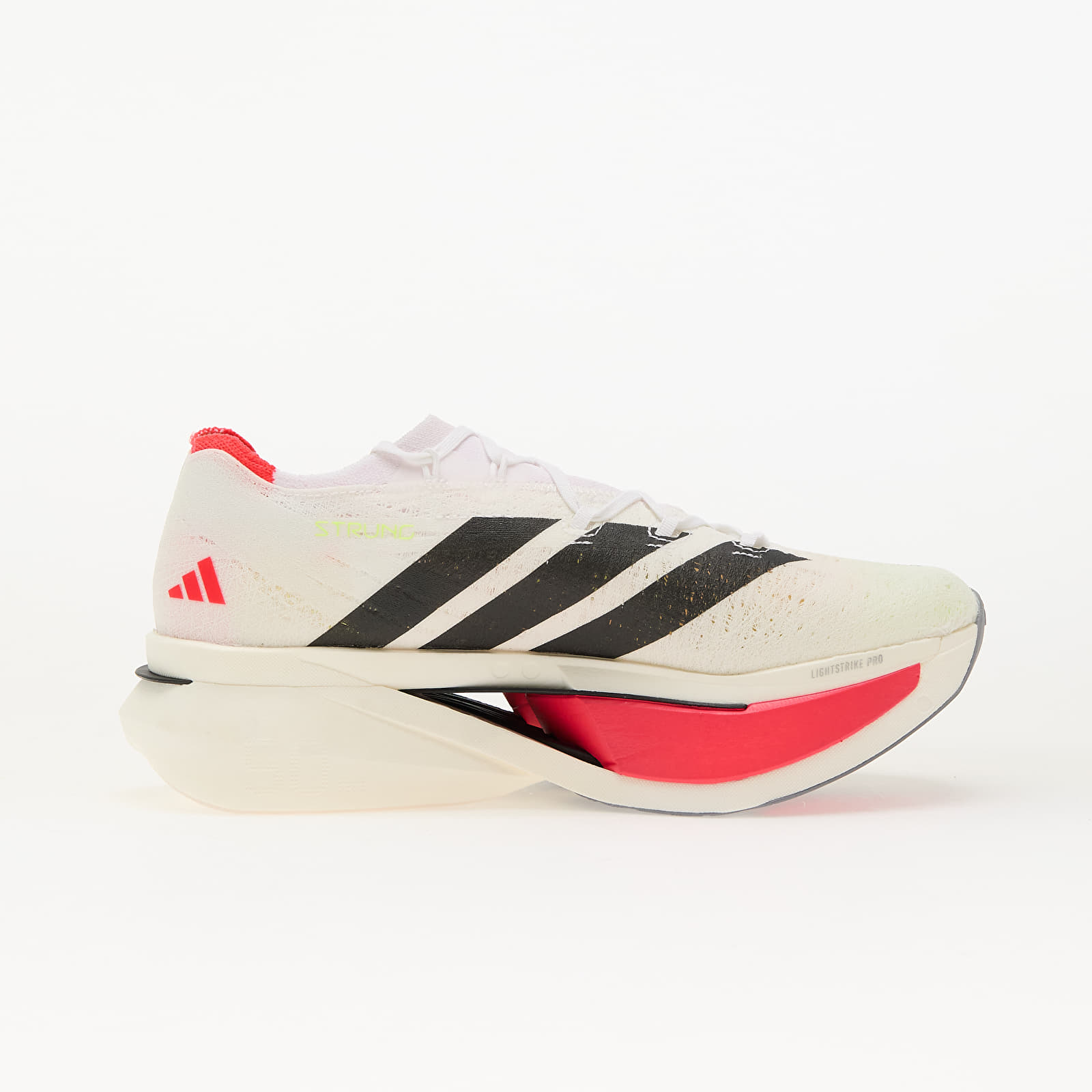 Herren Sneaker und Schuhe adidas Adizero Prime X3 STRUNG Running Ftwr White/ Core Black/ Lucid Red