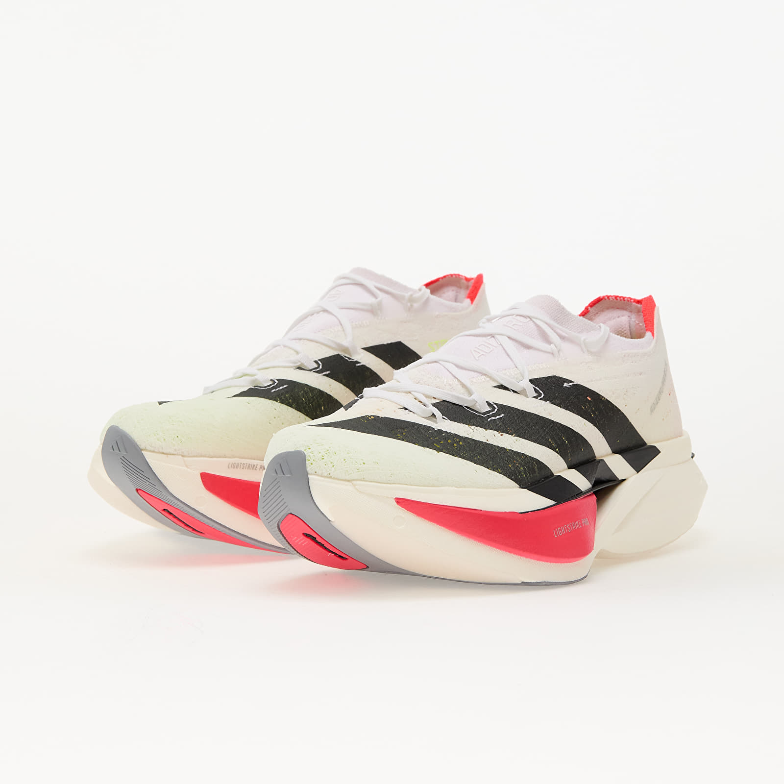 Herren Sneaker und Schuhe adidas Adizero Prime X3 STRUNG Running Ftwr White/ Core Black/ Lucid Red