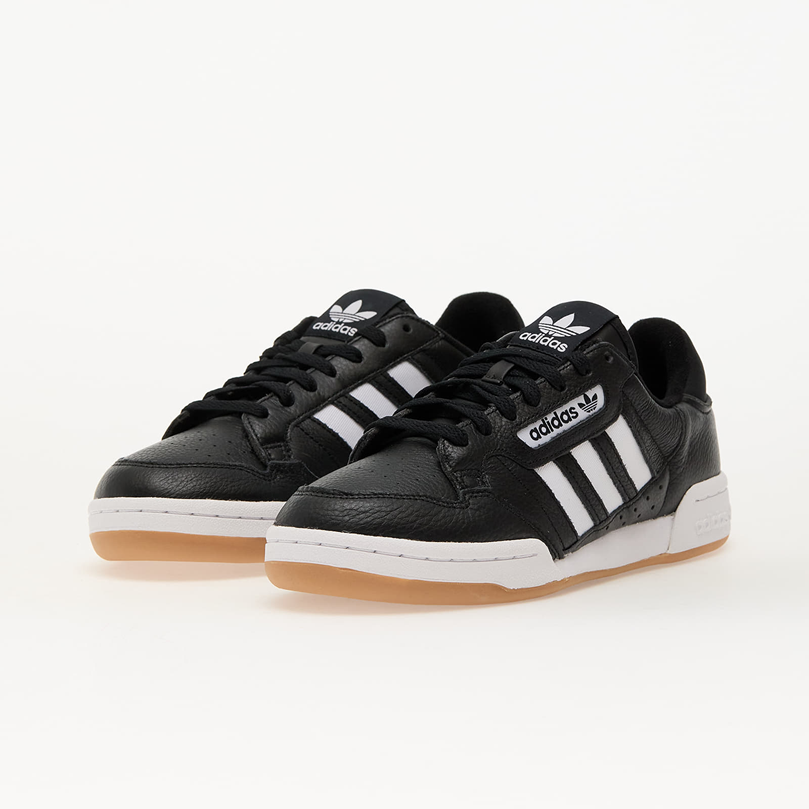 Zapatillas Hombre adidas Continental 80 Stripes Core Black/ Ftw White/ Gum