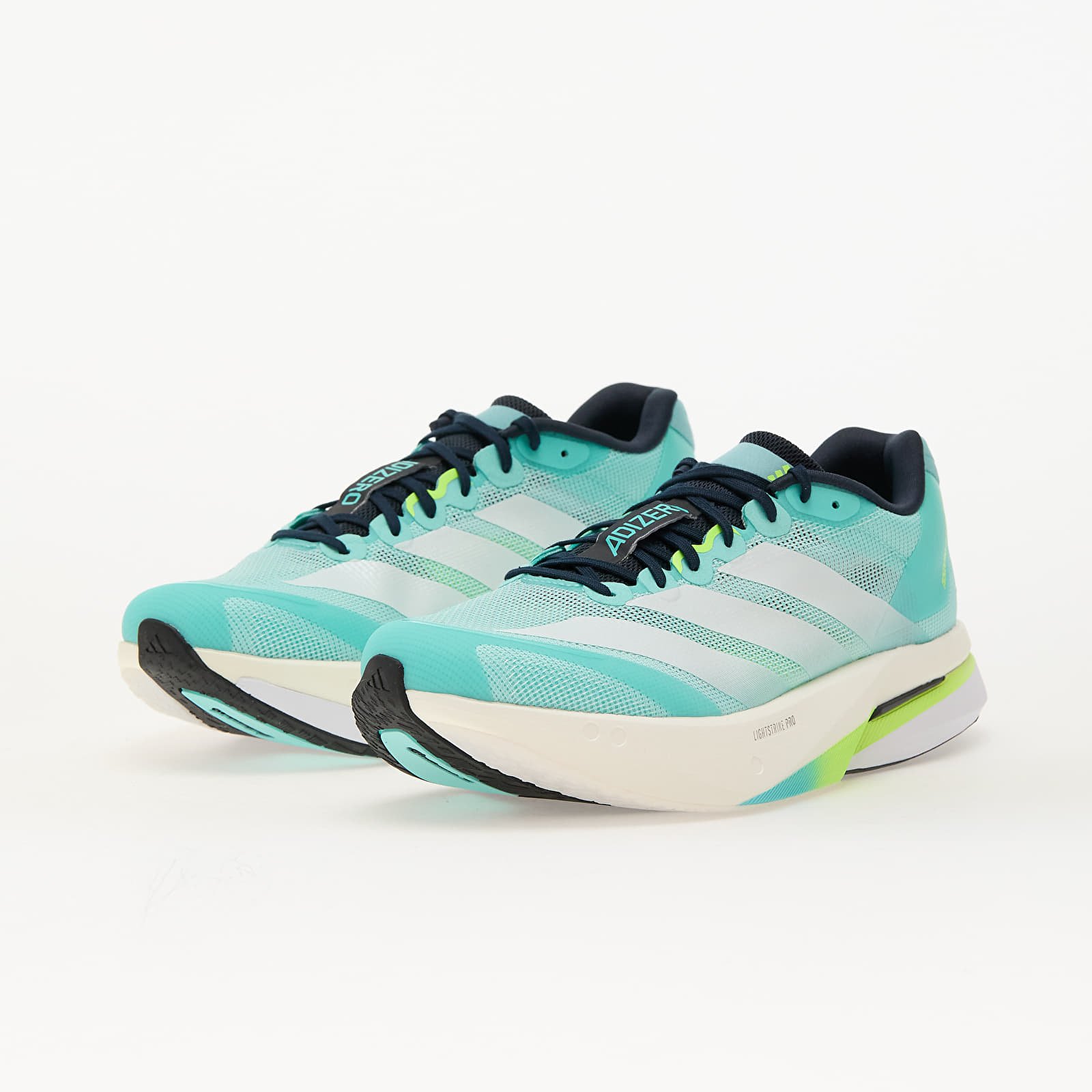 Zapatillas Hombre adidas Adizero Boston 13 M Flace Aqua/ Ftw White/ Lucid Lemond