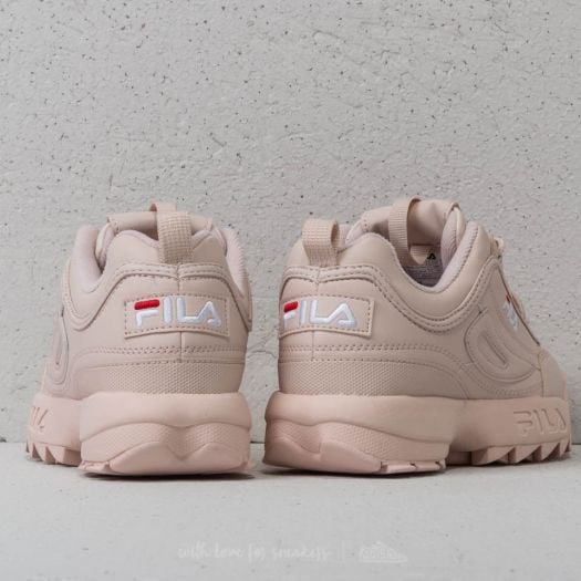 Peach fila outlet shoes