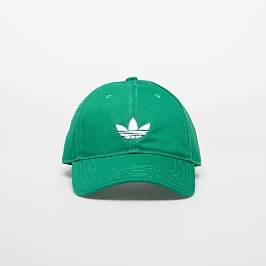 adidas Adicolor Classic Trefoil Baseball Cap Semi Court Green