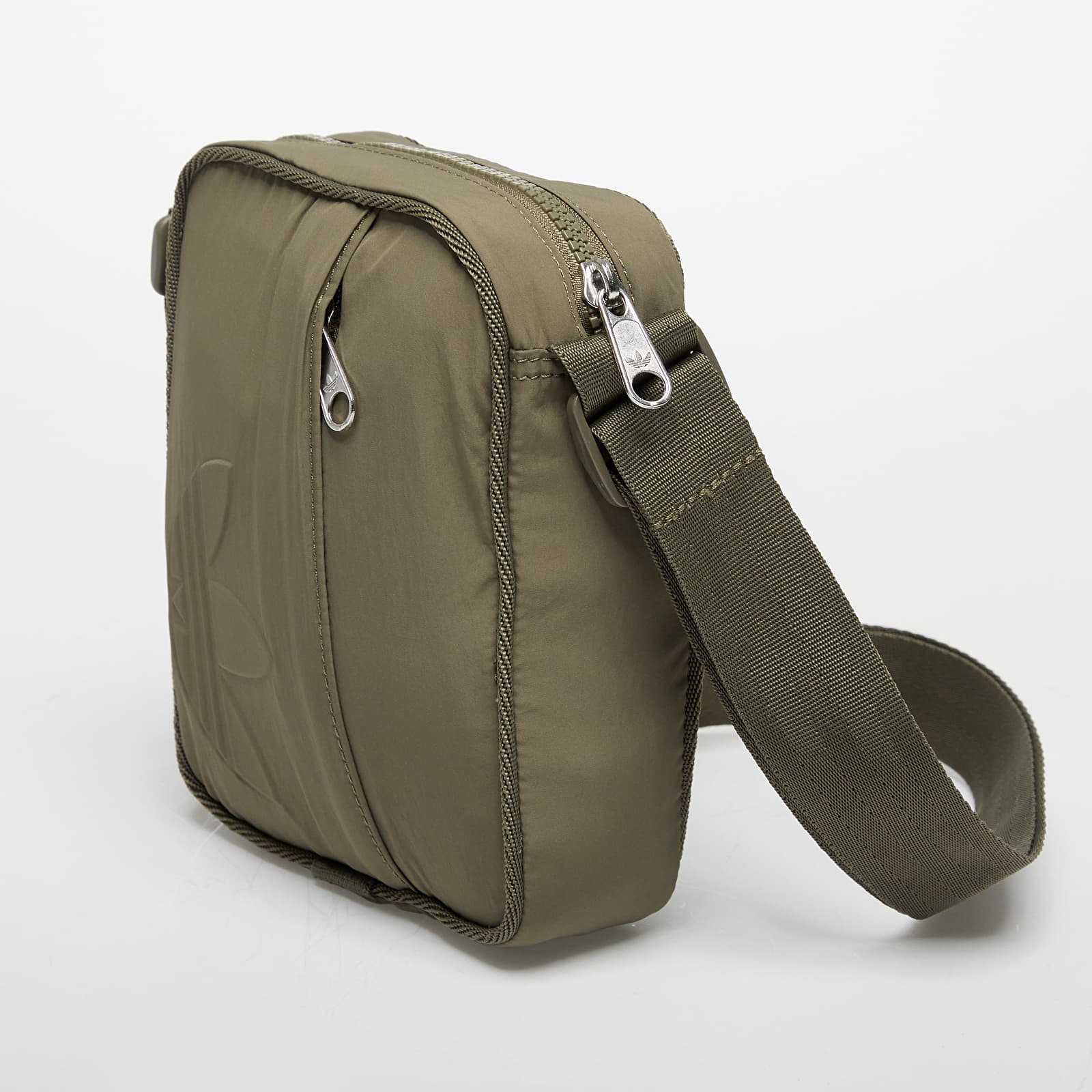 Bandoleras adidas Everyday Icons Small Item Bag Olive Strata/ Preloved Teal/ White