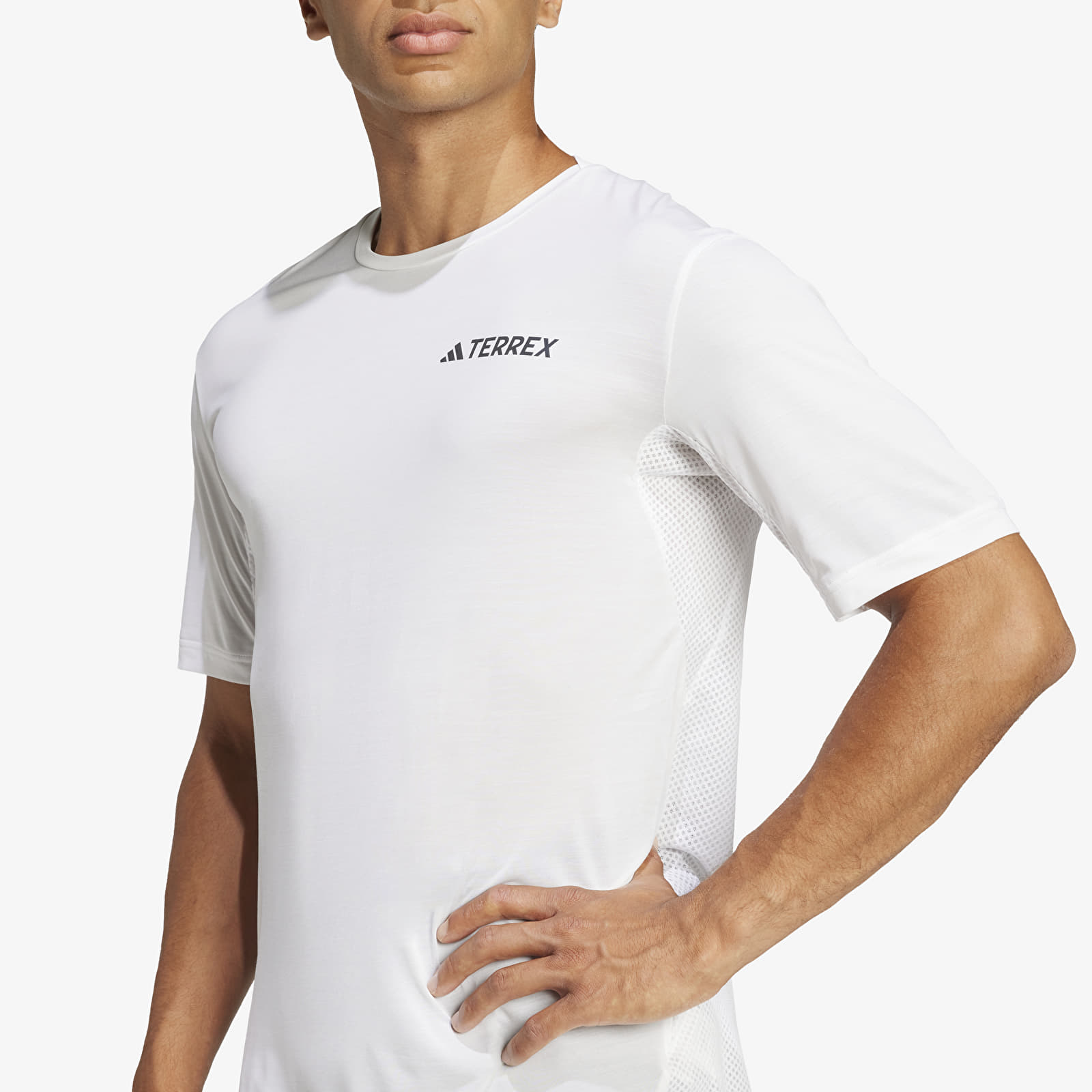 Meeste T-särgid adidas Terrex Xperior Climacool+ T-Shirt White/ White