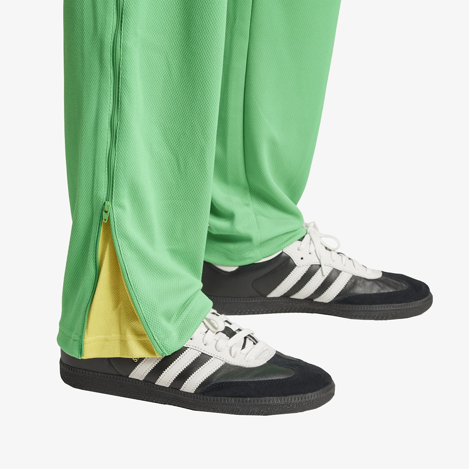 Meeste püksid adidas Zip Flr Pant Green/ Energy Green
