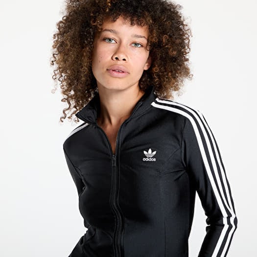 ◆adidas◆ 3S Slim Track Top Black JD5025 adidas Originals Wmns Adicolor 3 Stripe Slim Track Top