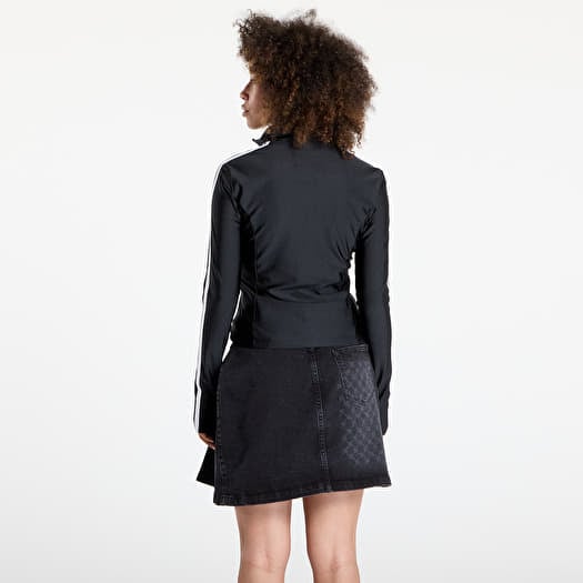 Women's jackets adidas 3S SLim Track Top Black | Footshop