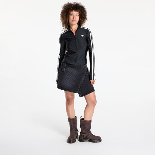 Women's jackets adidas 3S SLim Track Top Black | Footshop