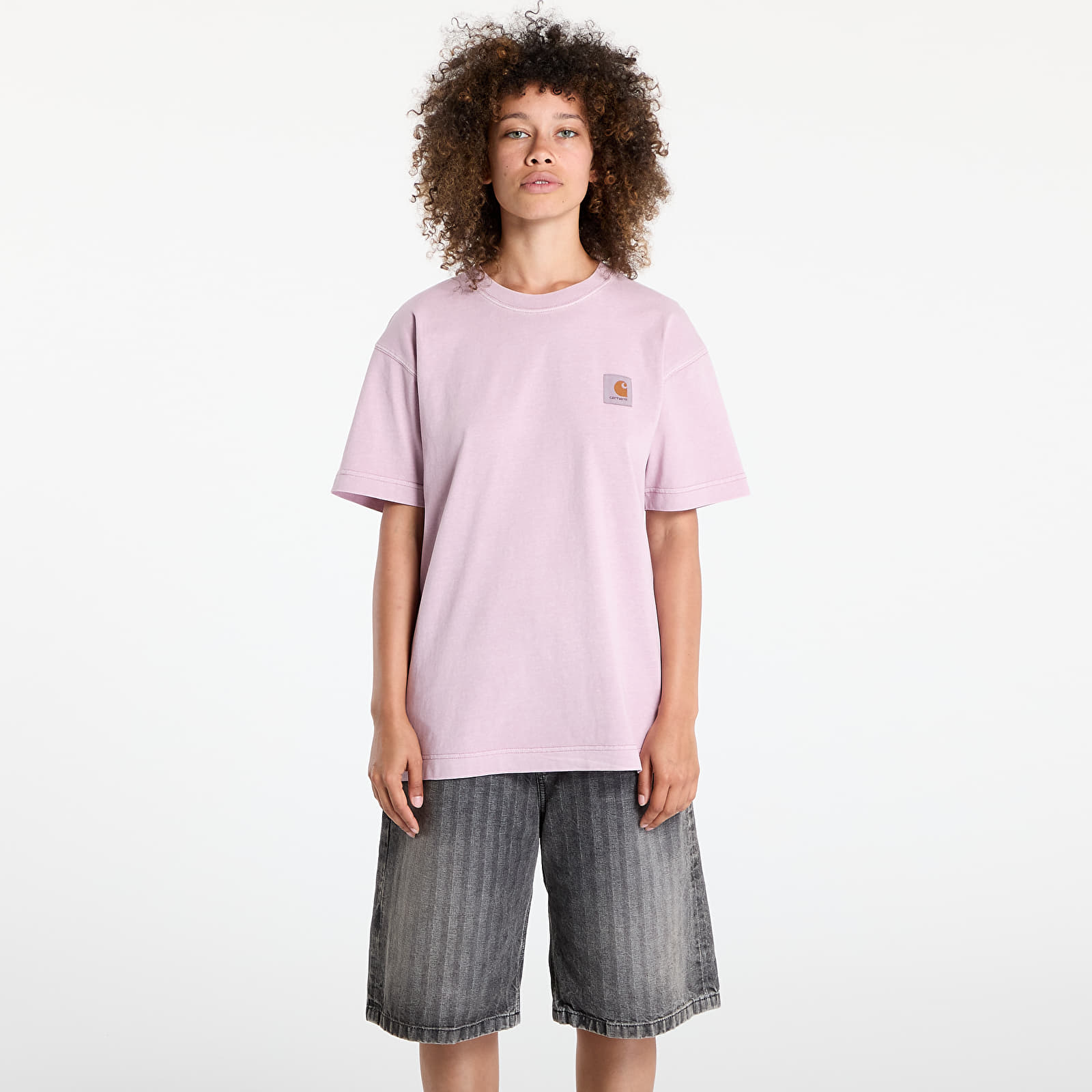 Camisetas Carhartt WIP S/S Nelson T-Shirt UNISEX Hortensia
