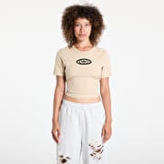 adidas Originals Campus 2000 Back Cut Out Rib T-Shirt Stone Khaki