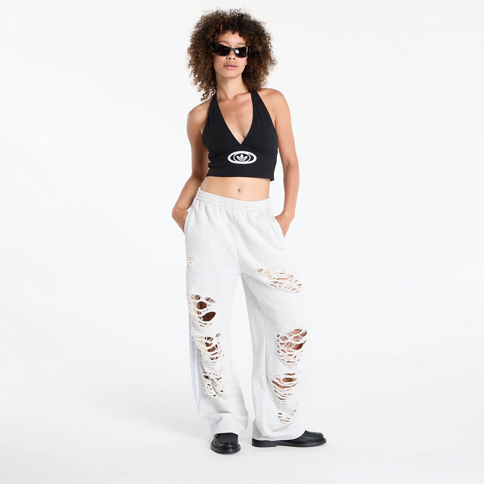 Jogger Pants adidas Originals Distressed Jogger Light Grey Heather