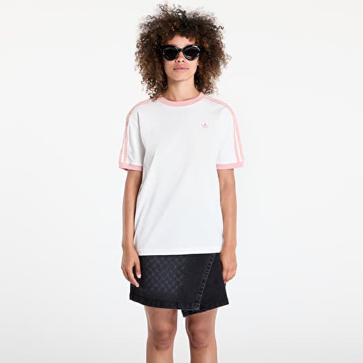 Majica adidas Originals Ruffle 3-Stripes T-Shirt Off White