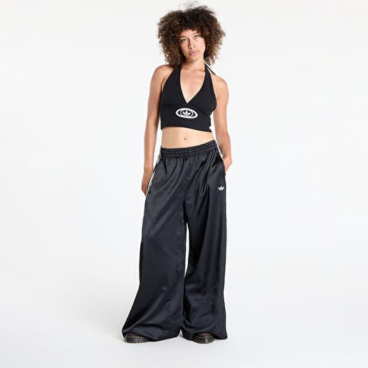 ★ADIDAS★Originals 3S Wide Leg Pants Black IY7255 ワイド ADIDAS ORIGINALS + Y-3 twill wide-leg pants | NET-A-PORTER