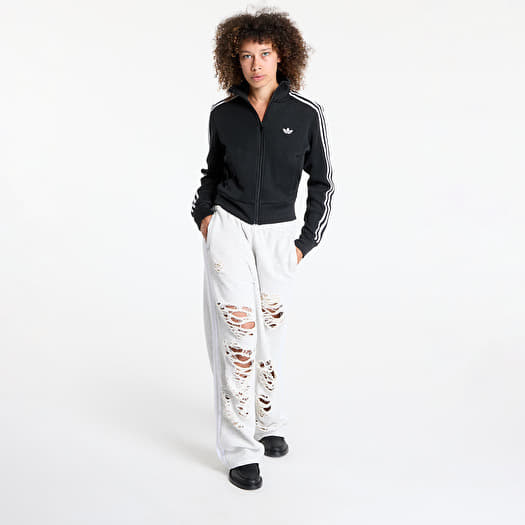 adidas Firebird Adicolor Knit Track Top Black/ White | Footshop