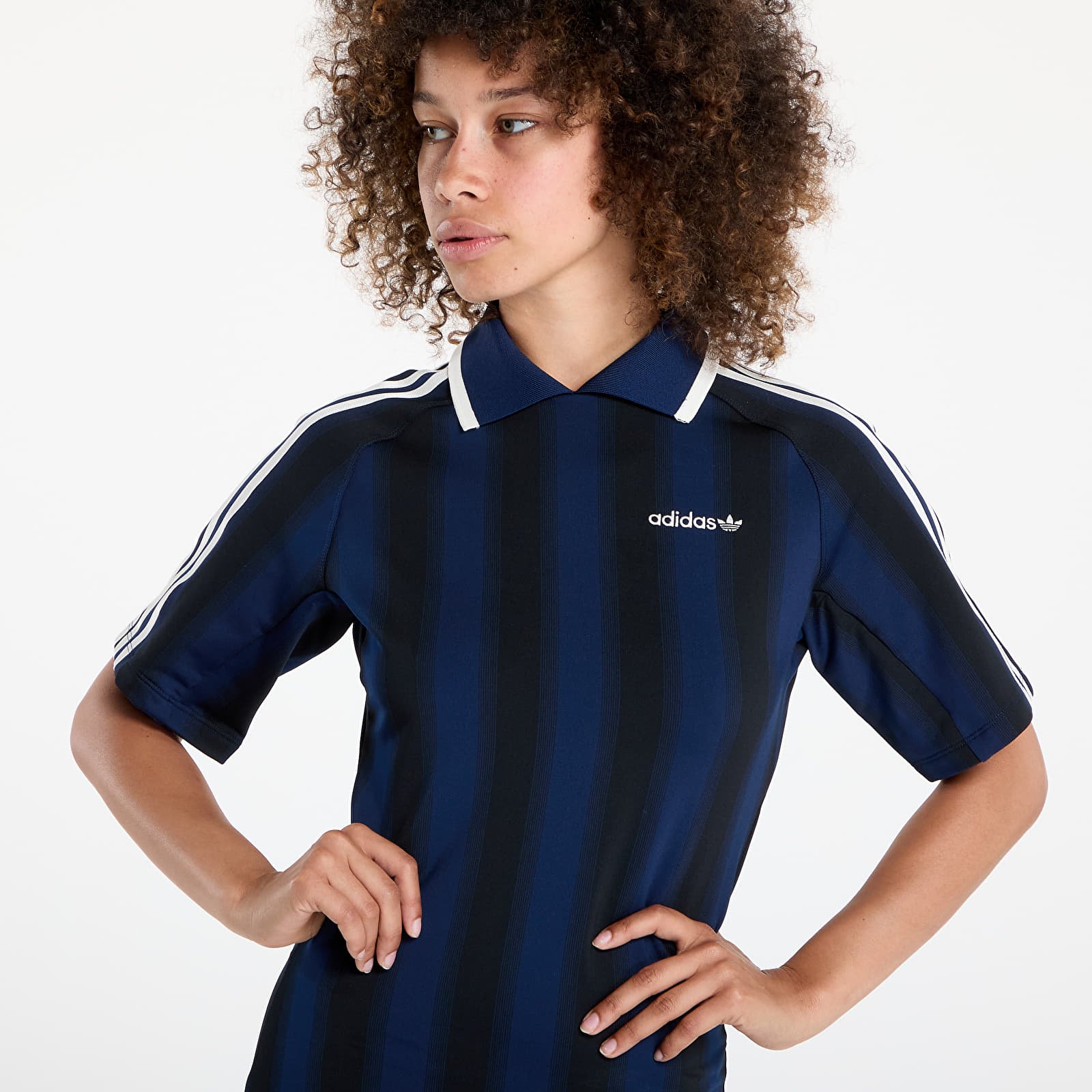 Šaty adidas Footie Dress Night Indigo