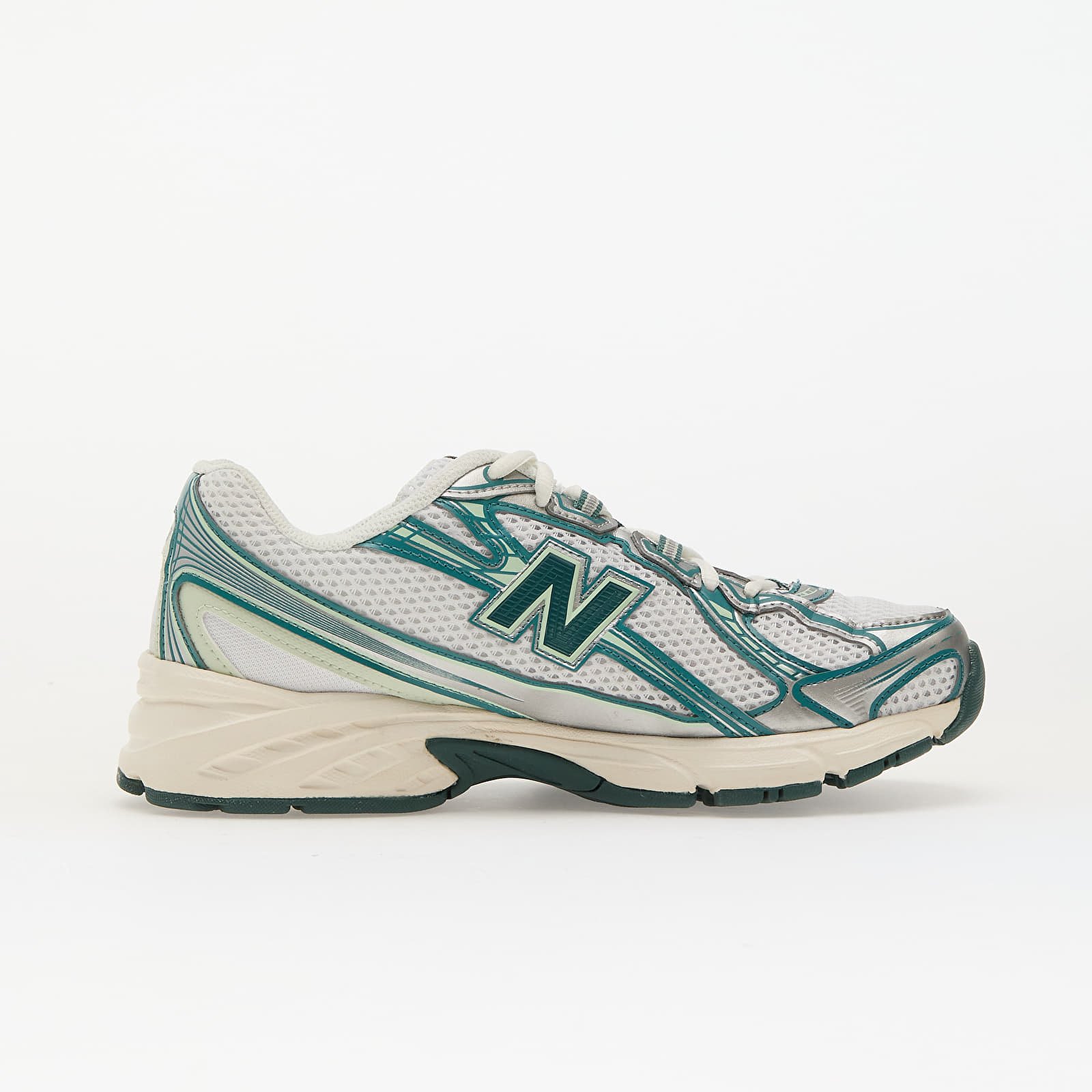 Zapatillas Hombre New Balance 740 White/ Marsh Green/ Sea Salt