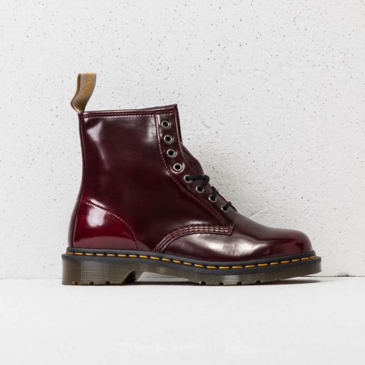 Men s shoes Dr. Martens 1460 Cambridge Brush Cherry Red Footshop