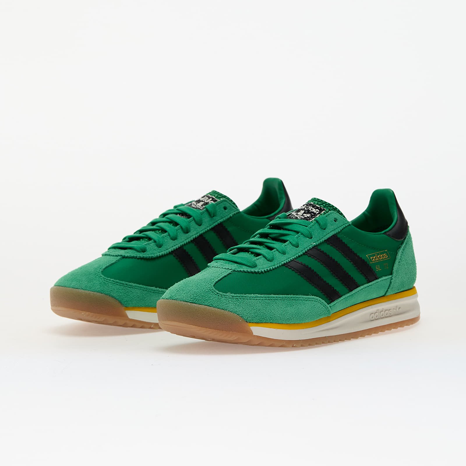Meeste kingad adidas SL 72 Rs Green/ Off White/ Creme Yellow
