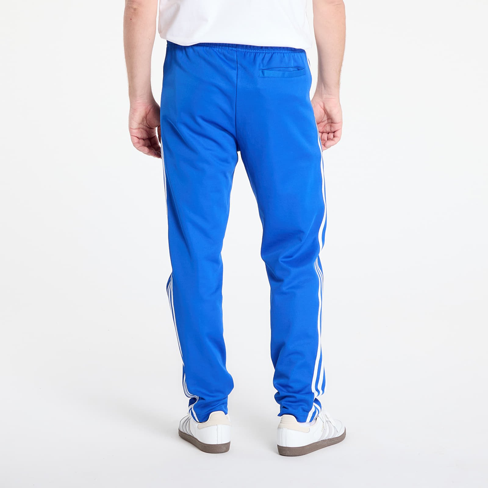 Jogginghosen für Männer adidas Adicolor Classics Beckenbauer Track Pants Blue/ White