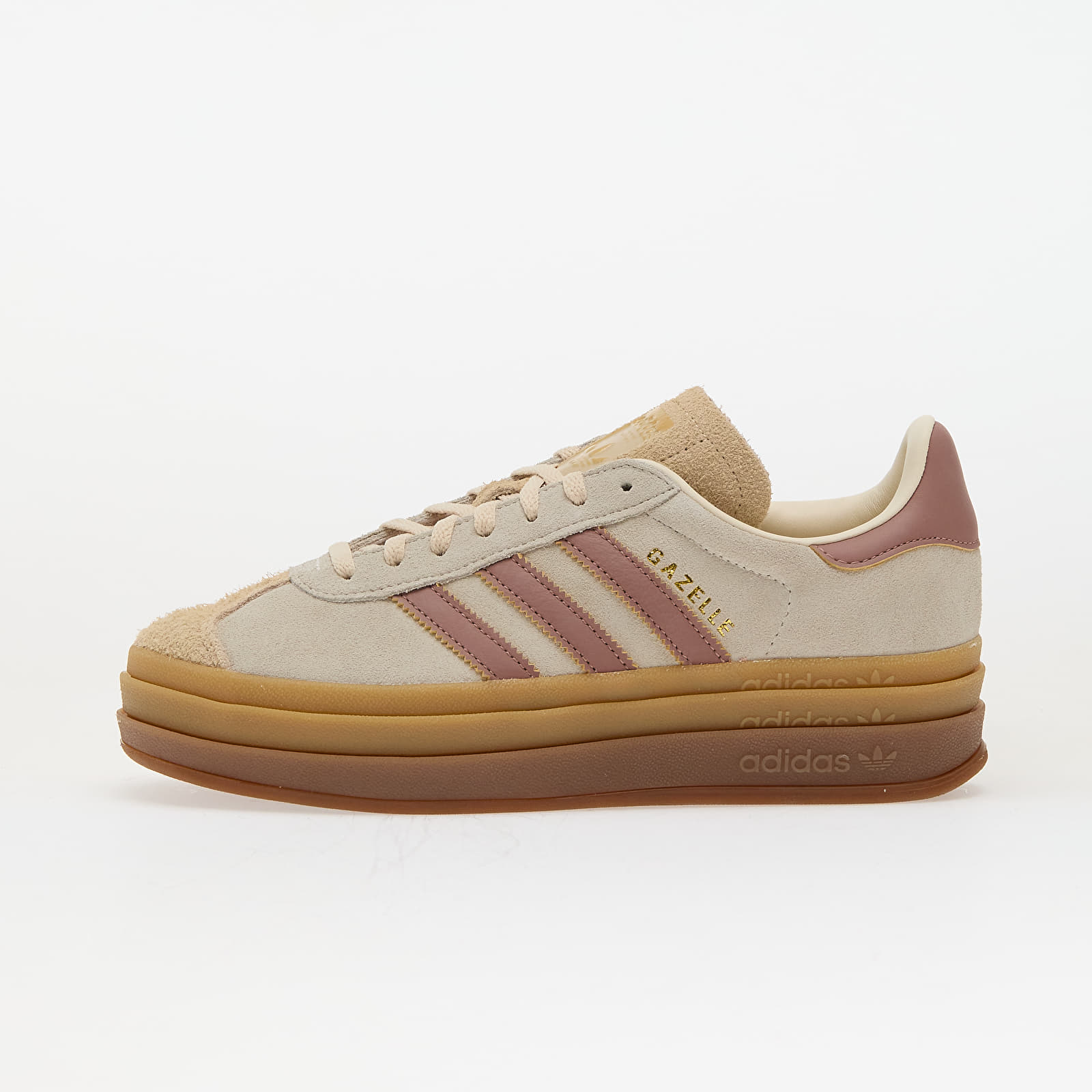 Dámské tenisky a boty adidas Gazelle Bold W Crew White/ Warm Clay/ Sand Strata
