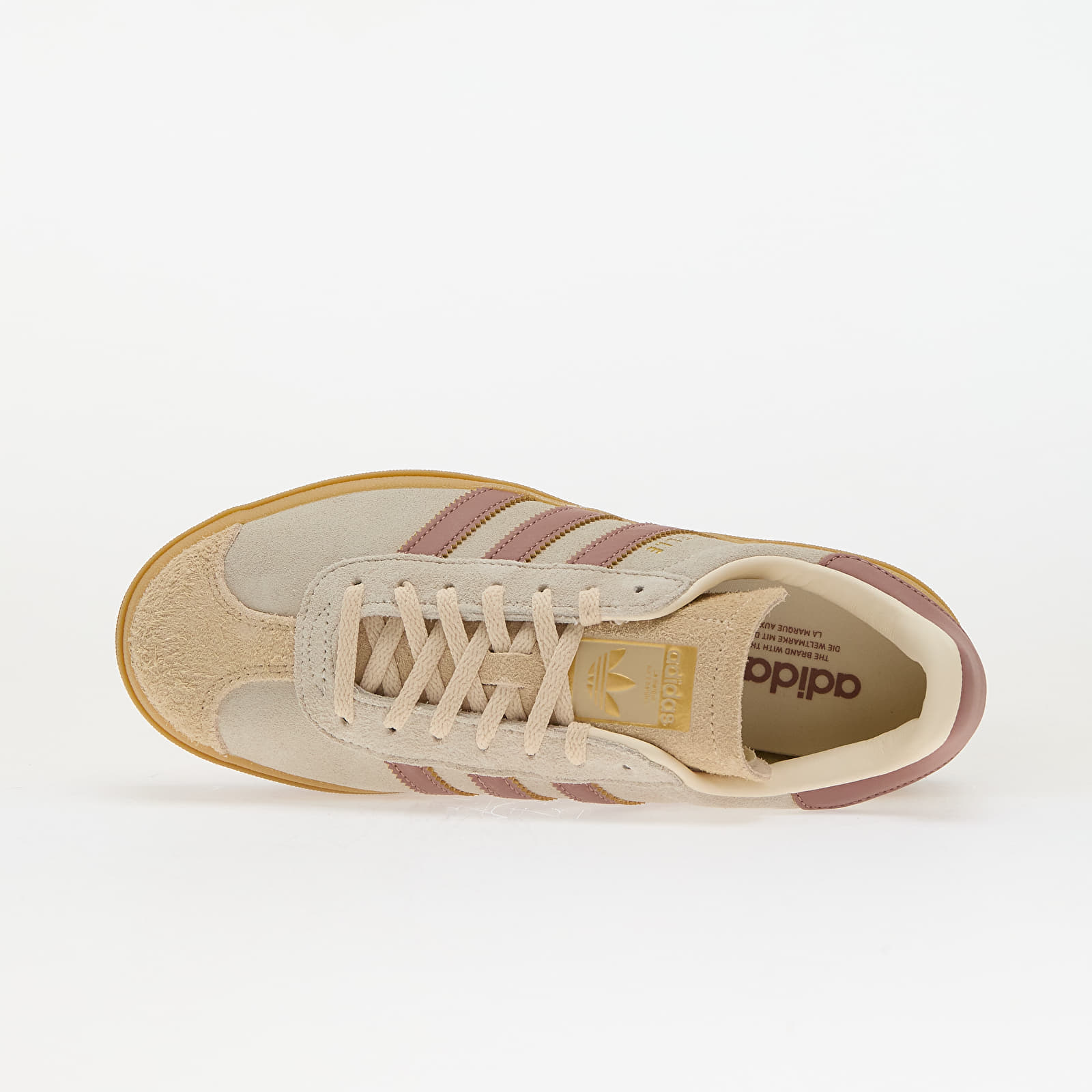 Dámské tenisky a boty adidas Gazelle Bold W Crew White/ Warm Clay/ Sand Strata