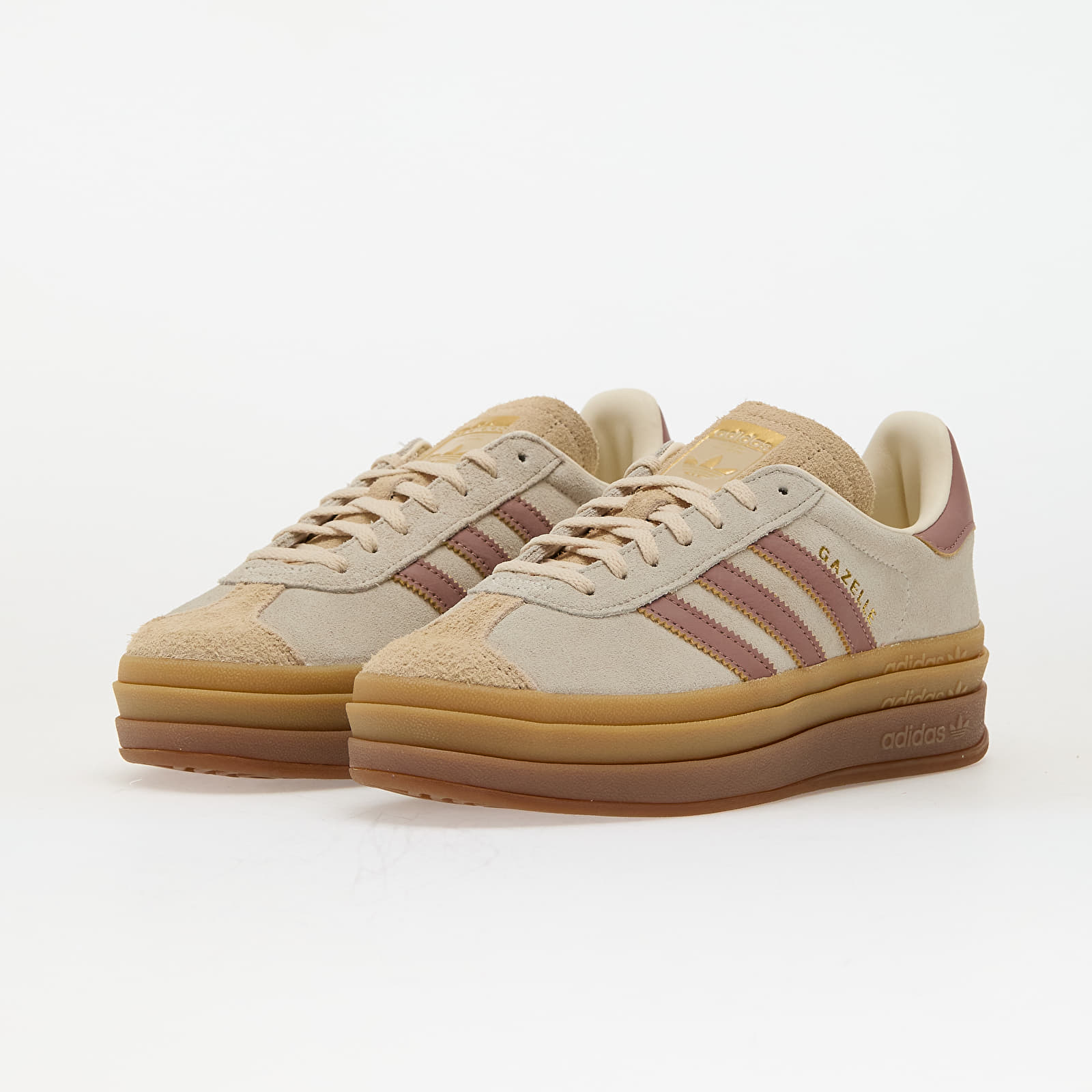 Dámské tenisky a boty adidas Gazelle Bold W Crew White/ Warm Clay/ Sand Strata