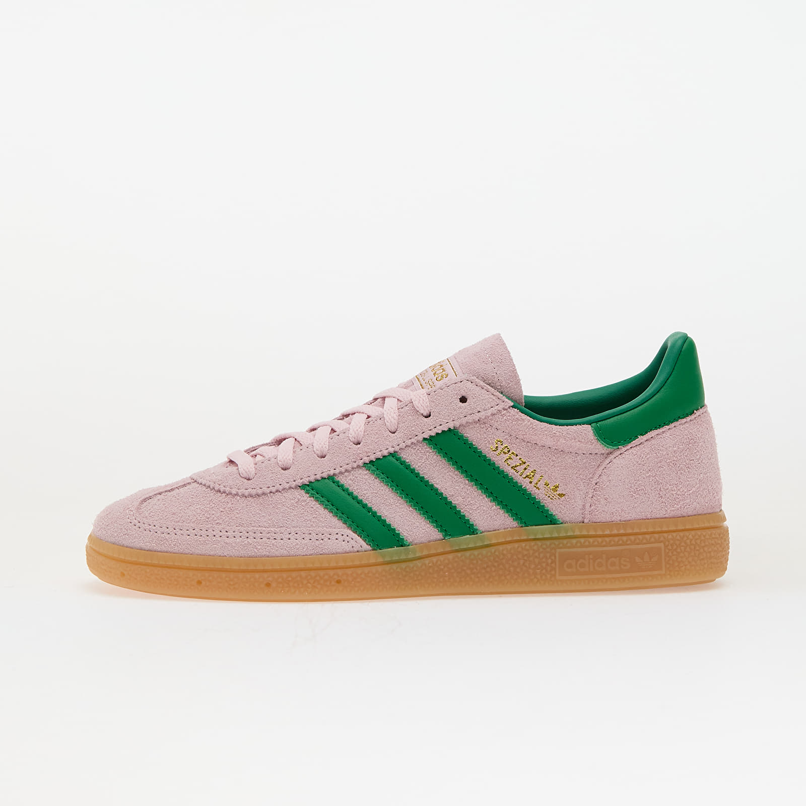 Dámské tenisky a boty adidas Handball Spezial W Clear Pink/ Green/ Gold Metallic