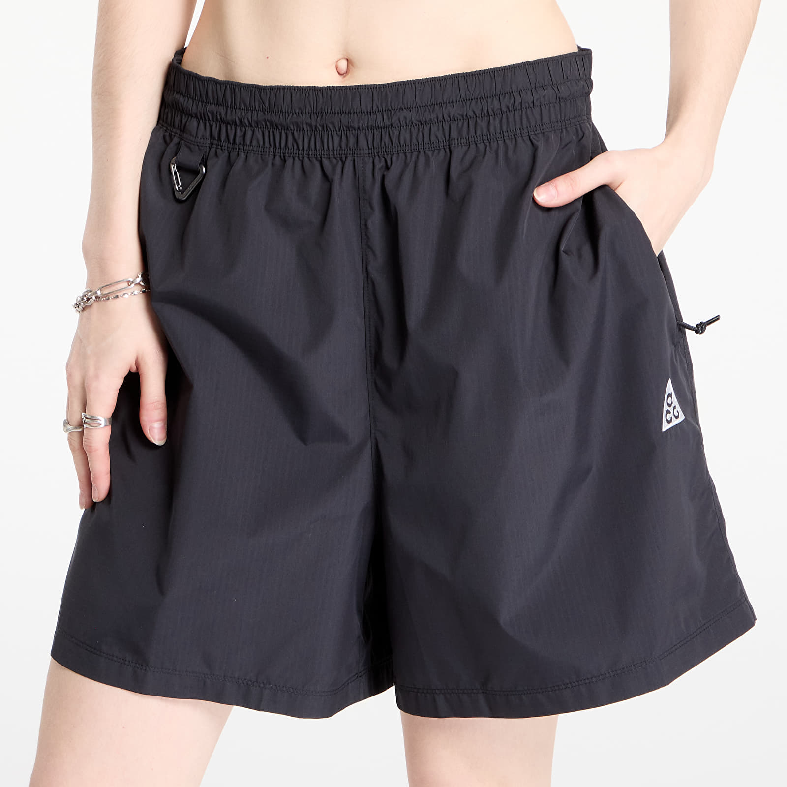 Krótkie spodenki Nike ACG Women's Repel Mid-Rise Ripstop Shorts Black/ Anthracite/ Summit White