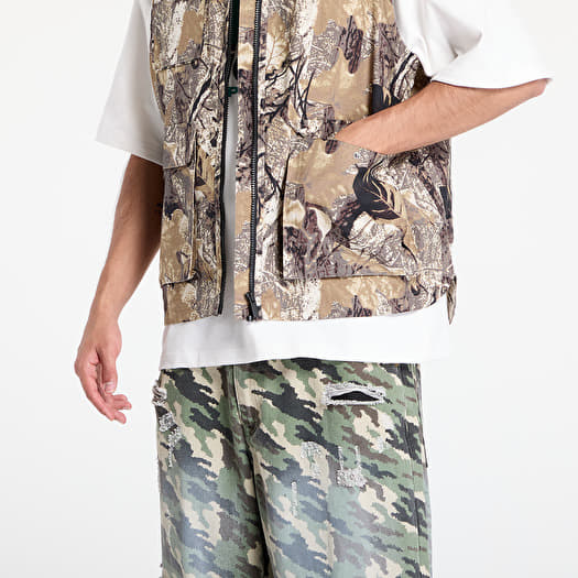 Men's vests adidas Originals Camo Vest AOP Camo Footshop