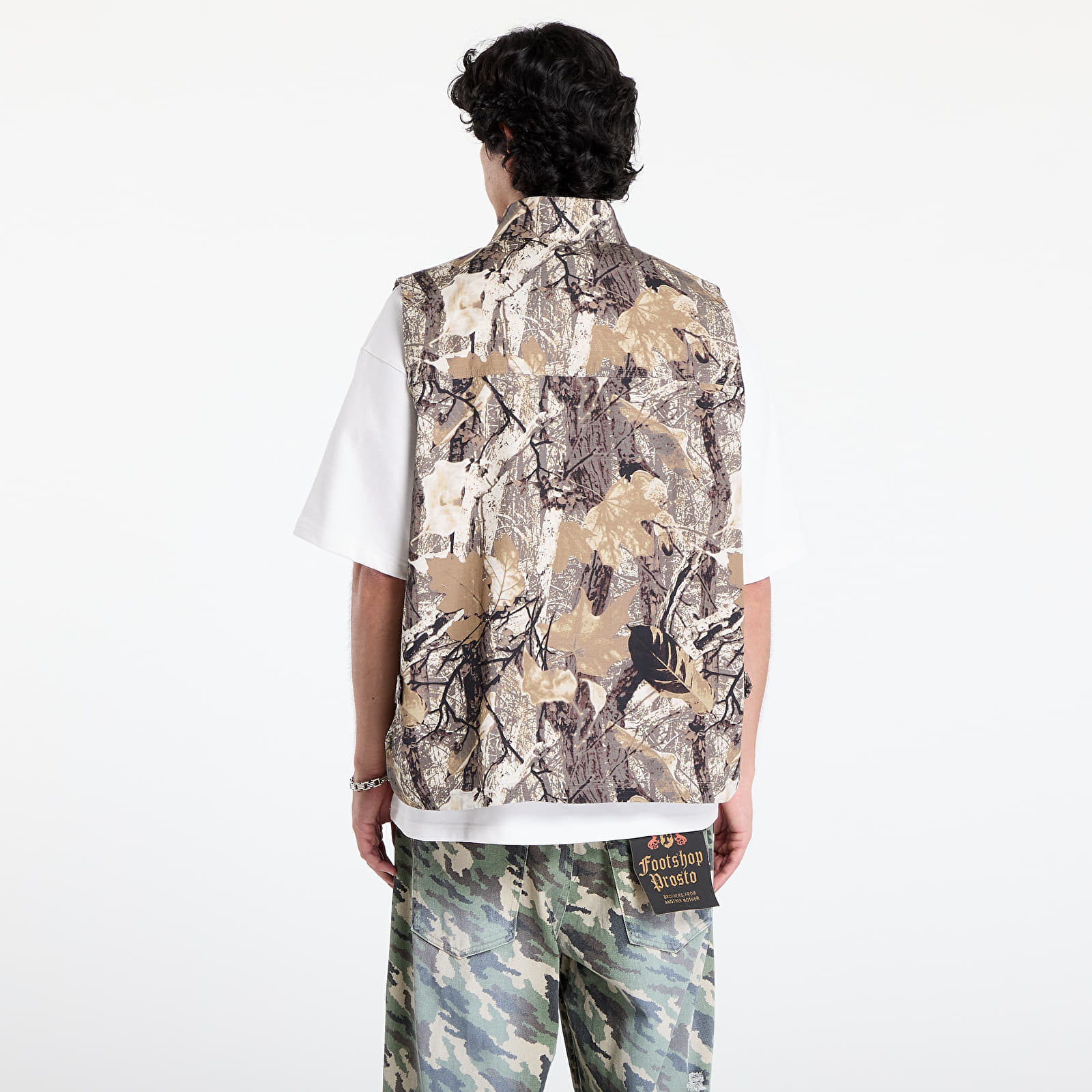 Męskie kamizelki adidas Originals Camo Vest AOP Camo