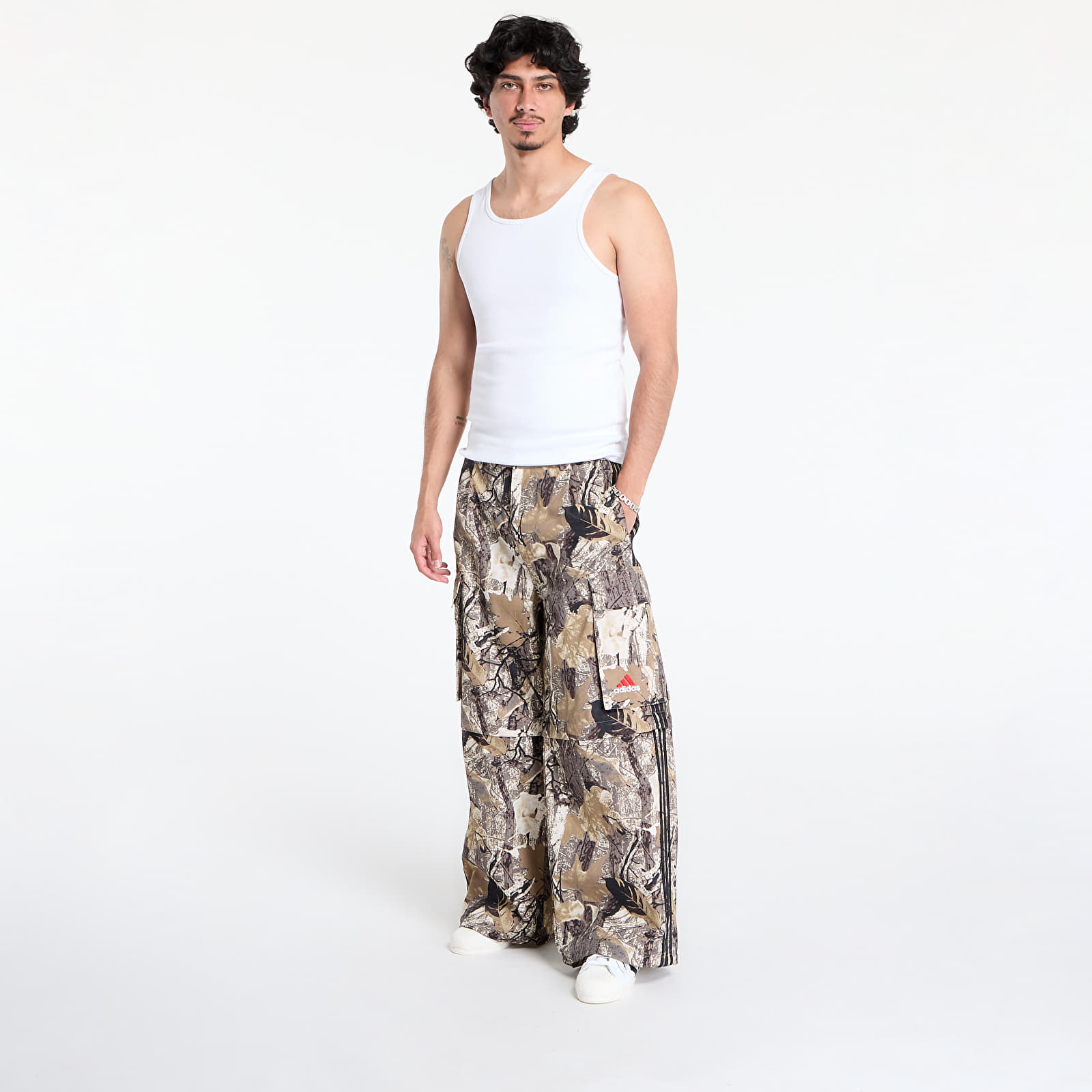Pants adidas Originals Camo Cargo Zip-Off Pant AOP Camo