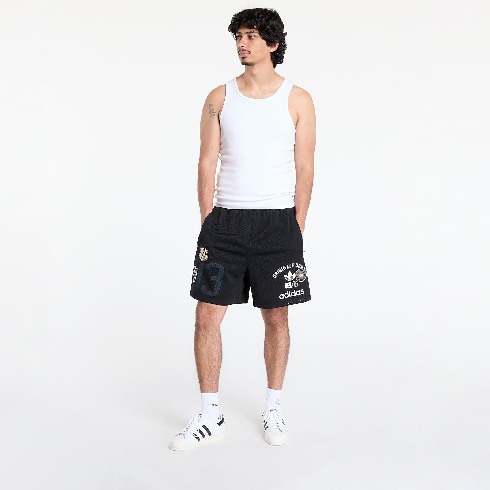 Szorty adidas Originals Dept. Graphic Mesh Short Black