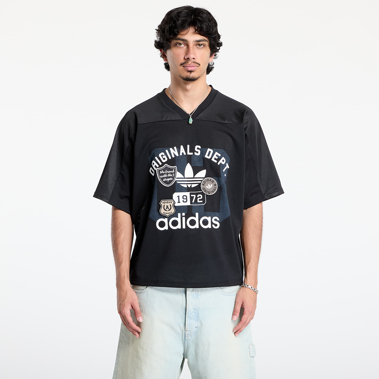 Koszulki adidas Originals Dept. Graphic Mesh Jersey Black