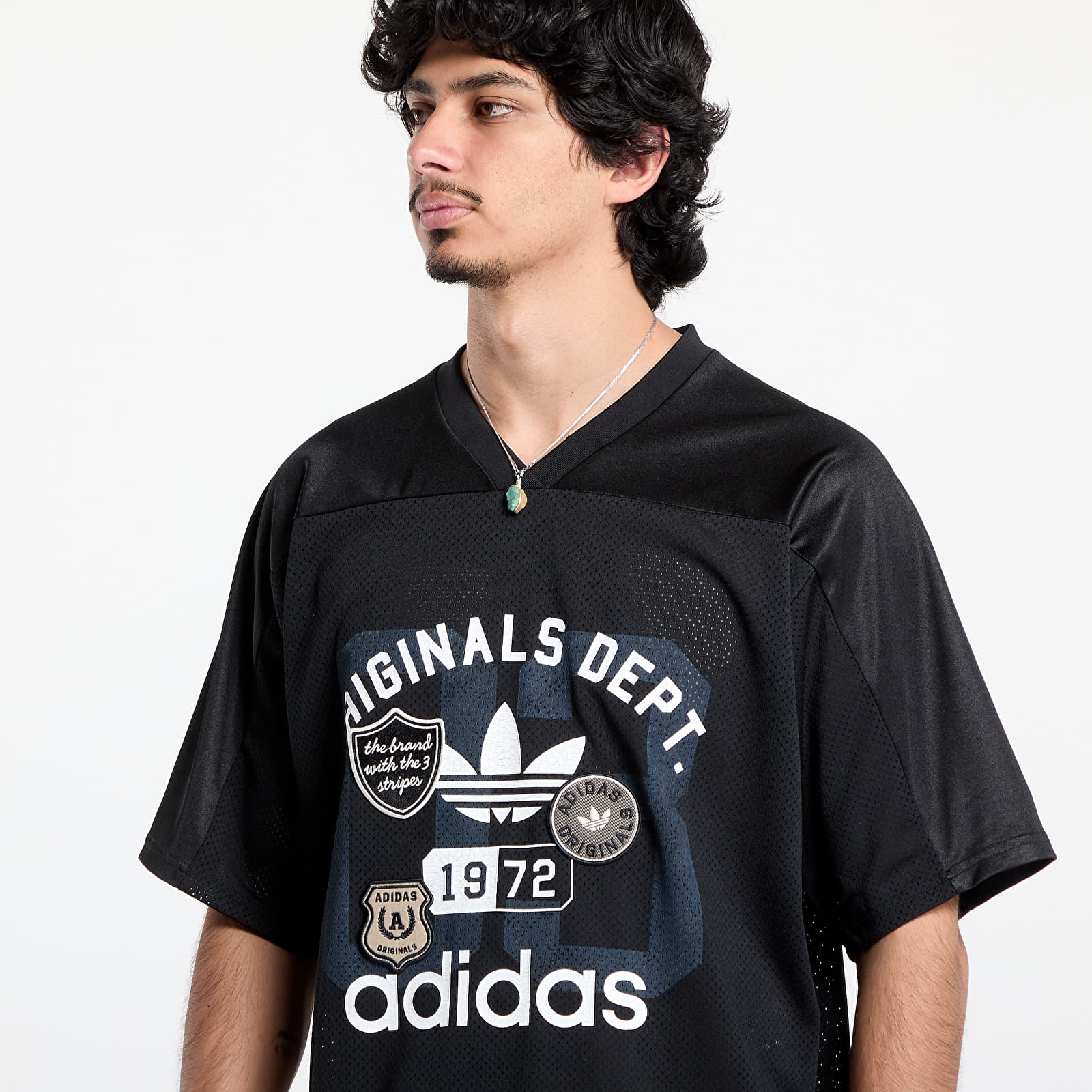 Koszulki adidas Originals Dept. Graphic Mesh Jersey Black