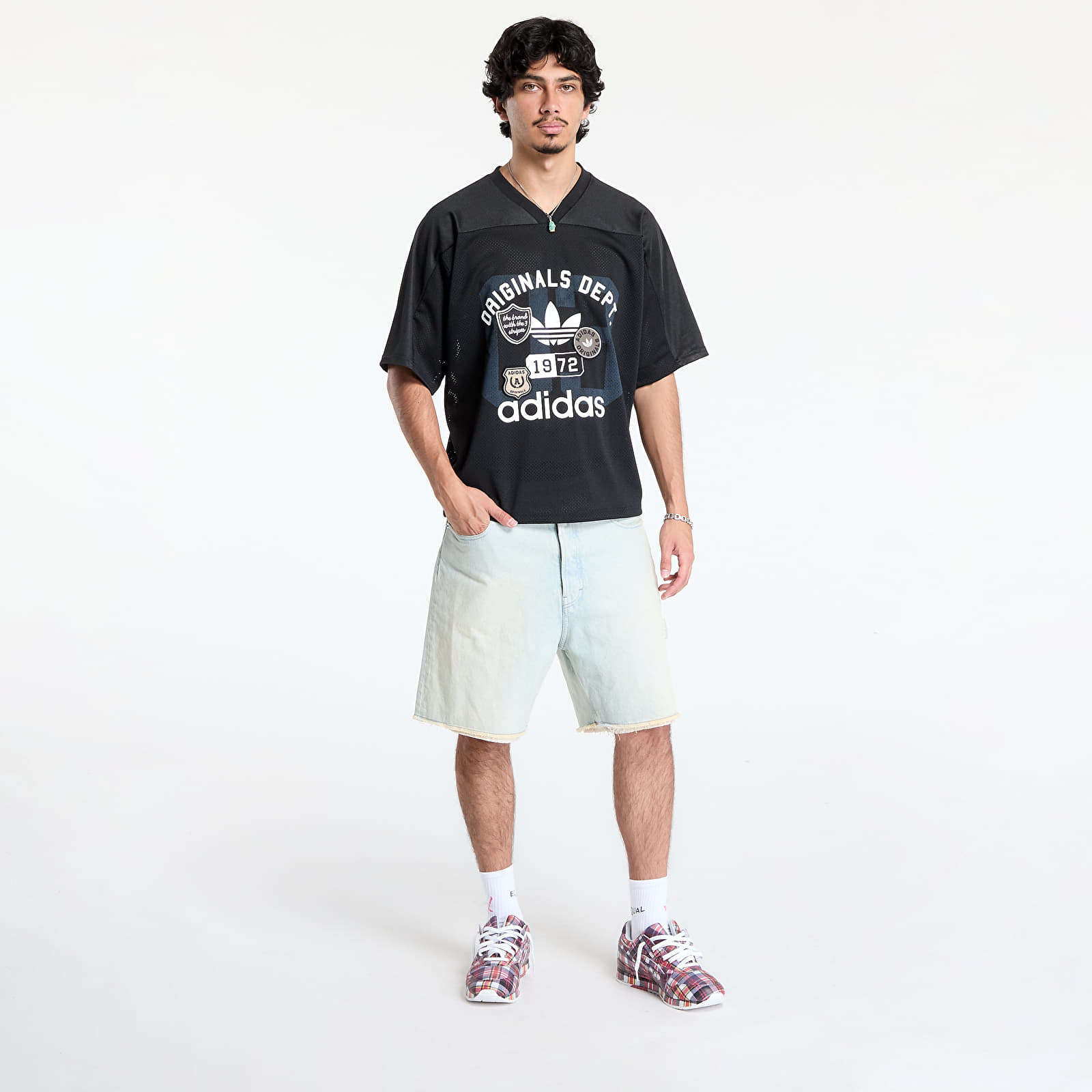 Koszulki adidas Originals Dept. Graphic Mesh Jersey Black