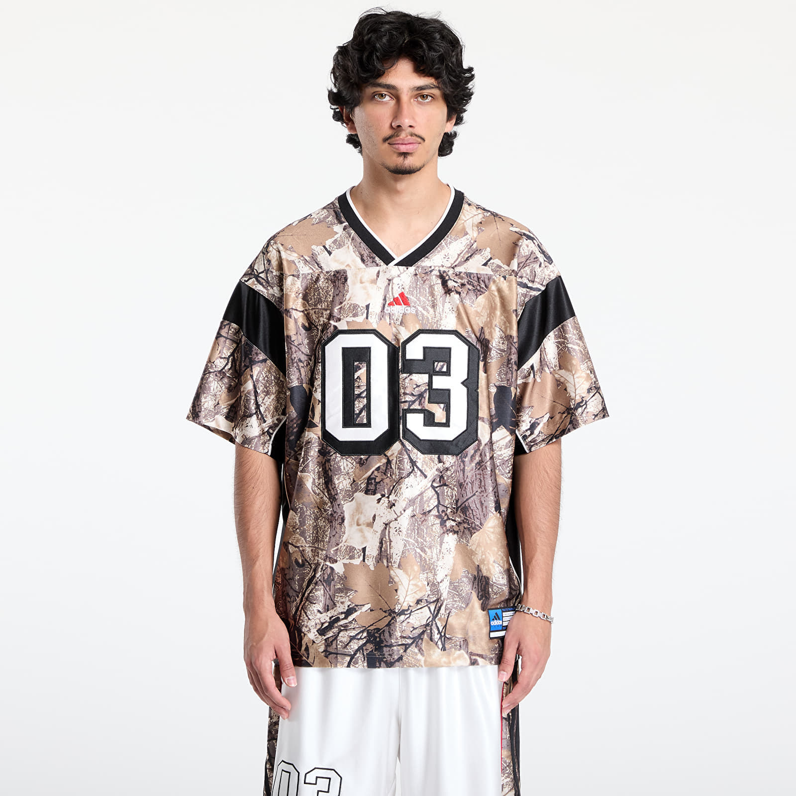 Джърси adidas Originals Camo Football Jersey AOP Camel M