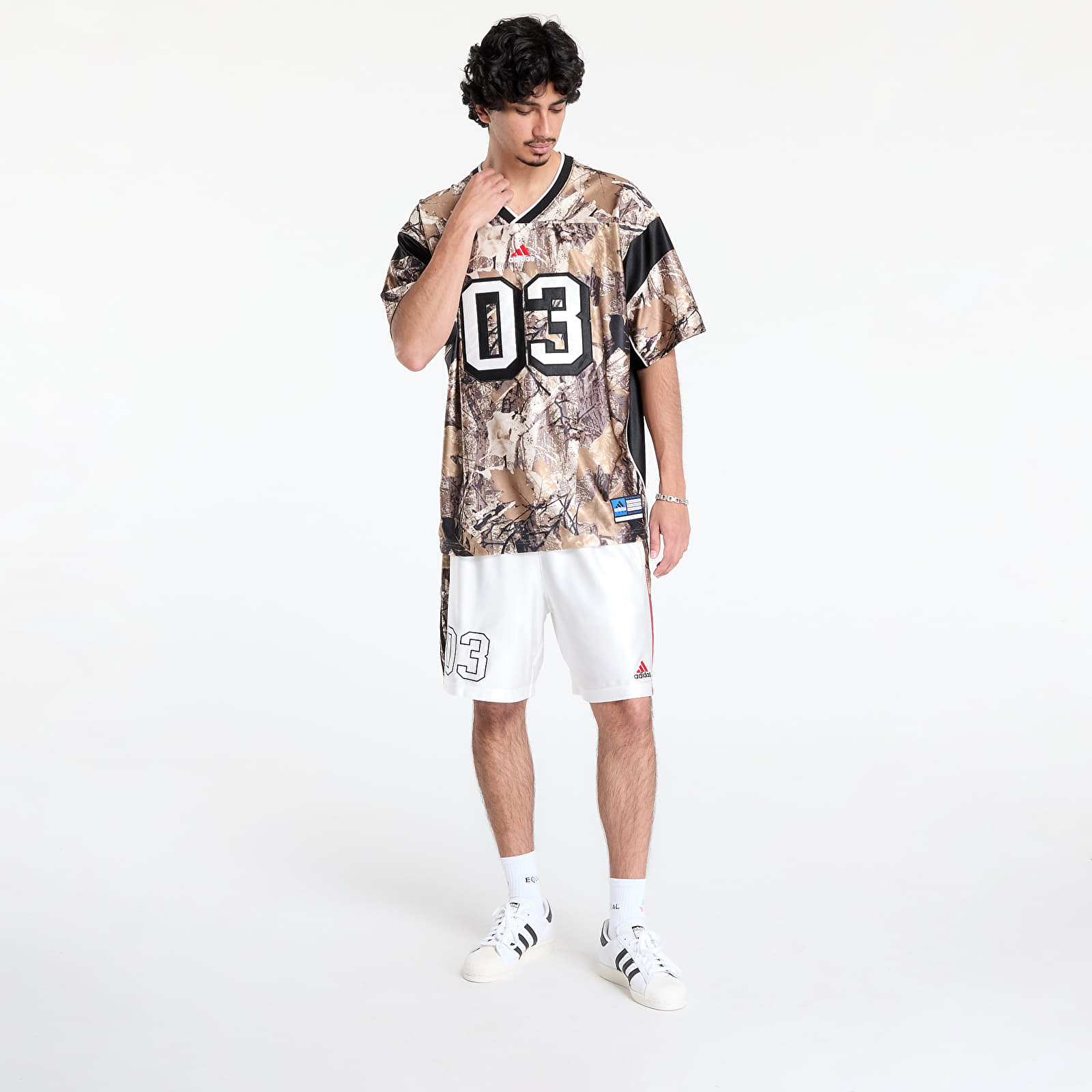 Koszulki adidas Originals Camo Football Jersey AOP Camel