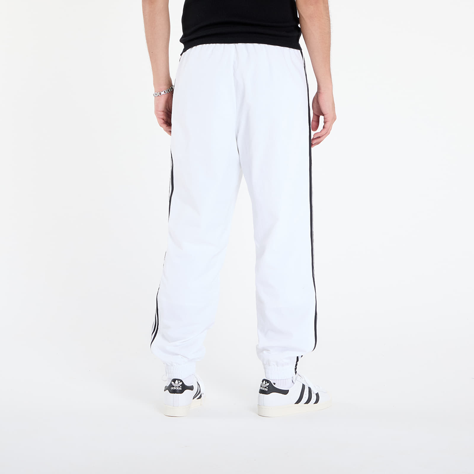 Pants adidas Adicolor Woven Firebird Track Tracksuit Bottoms White/ Black