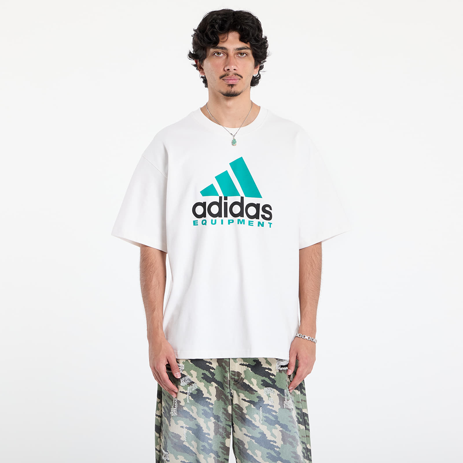 Koszulki adidas Equipment T-Shirt Cloud White