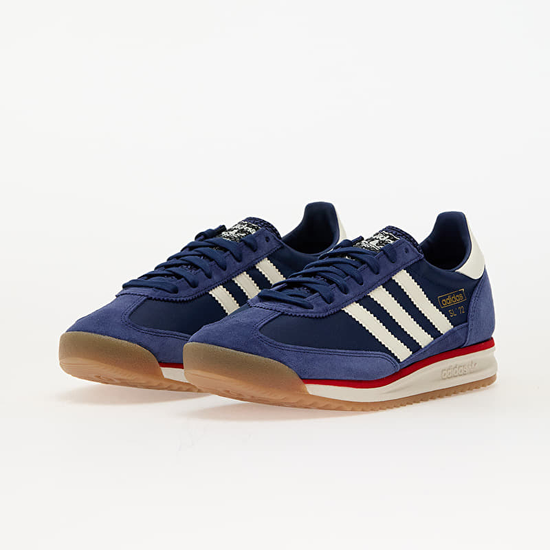 さら72 Мужская обувь adidas SL 72 Rs Dark Blue/ Off White/ Red (JR8789