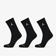 Jordan Everyday Crew Socks 3-Pack Black/ White