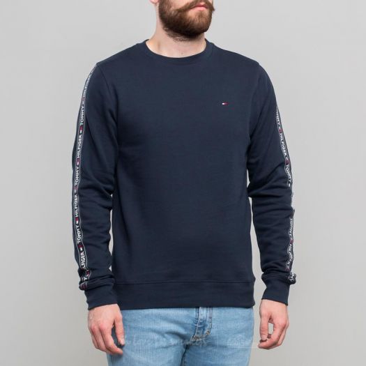 Tommy hilfiger track top sweatshirt navy new arrivals