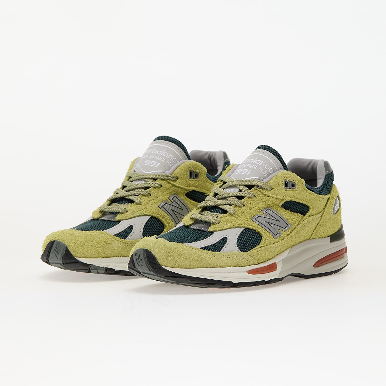 Męskie sneakersy New Balance U991V2 Green