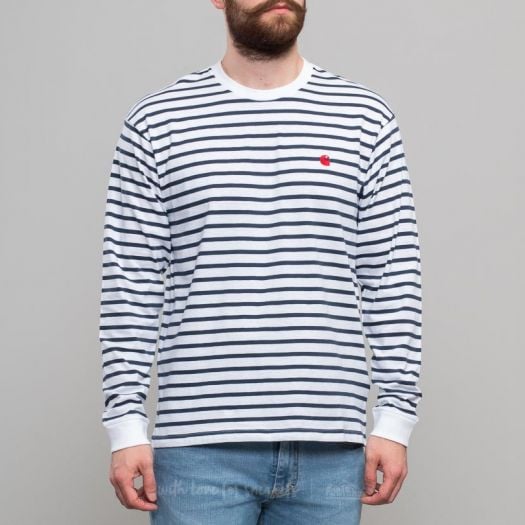 Carhartt striped long sleeve clearance