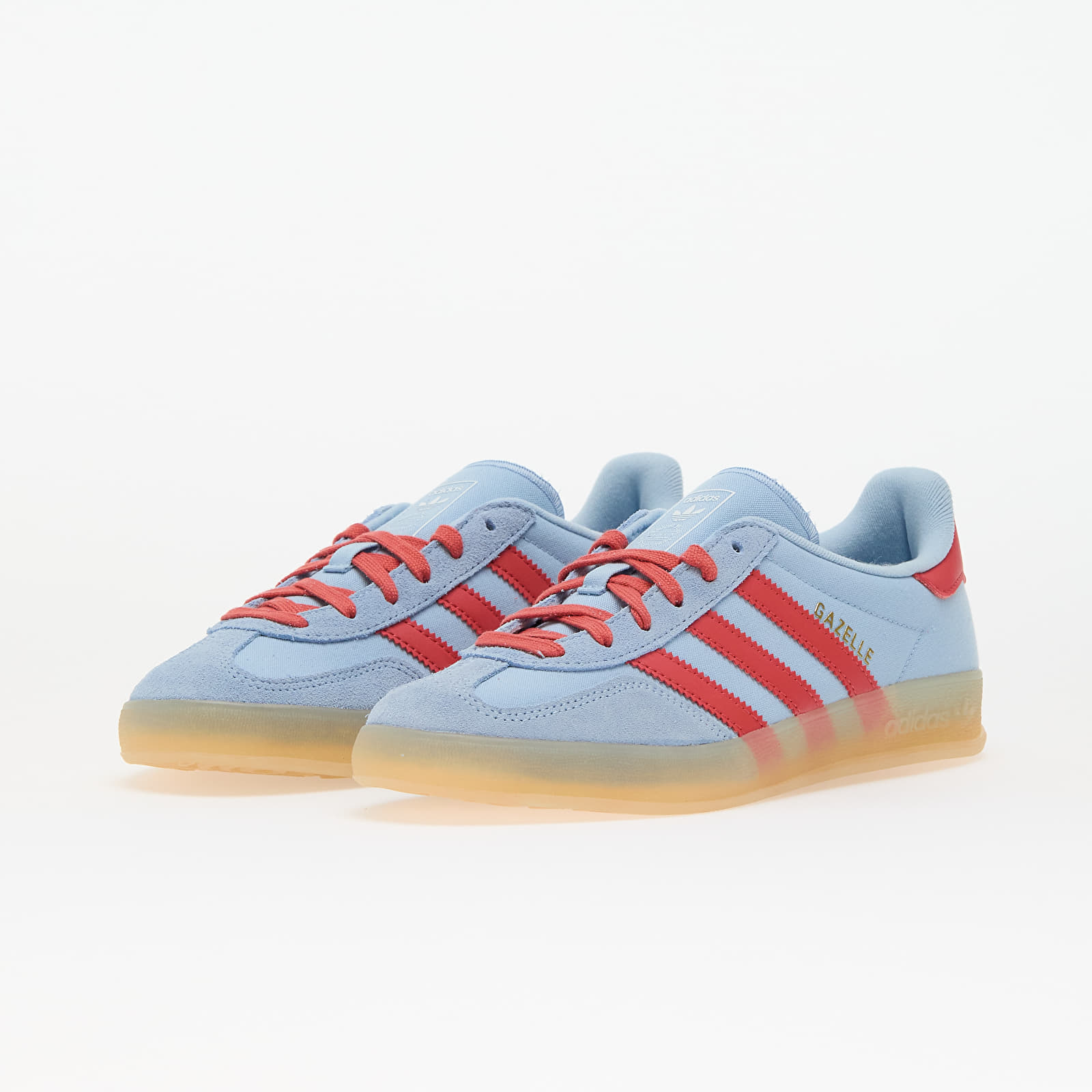 Buty męskie adidas Gazelle Indoor Clear Sky/ Crered/ Magic Beige